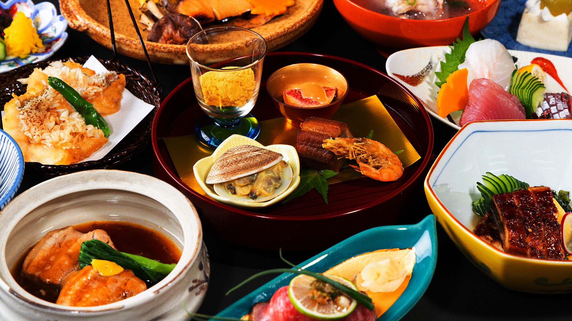 ■和食御膳一例■日本海の海の幸をご堪能