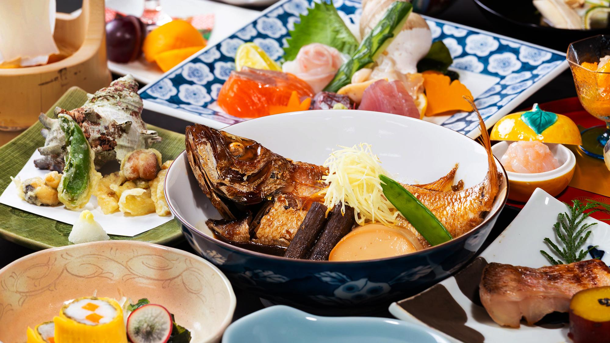 ■のどぐろ会席一例■脂の甘みが広がる、のどぐろ会席料理