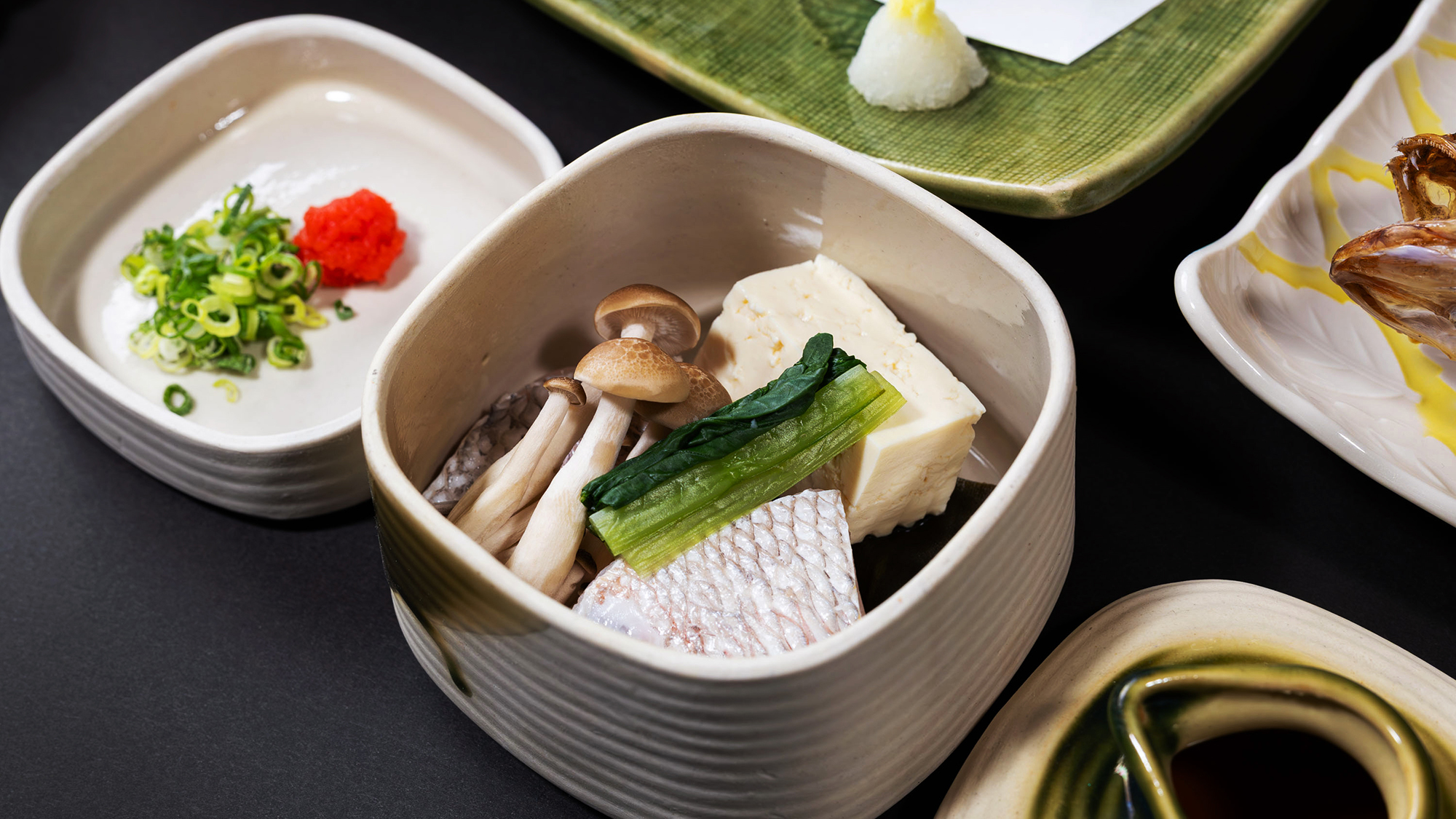 ■のどぐろ会席一例■素材の良さを味わえる