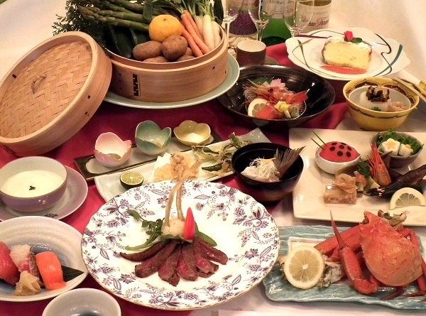 最上級のおもてなし「レカン(宝石箱)」北海道内各地の「旬」を和食御膳で【１泊２食付】