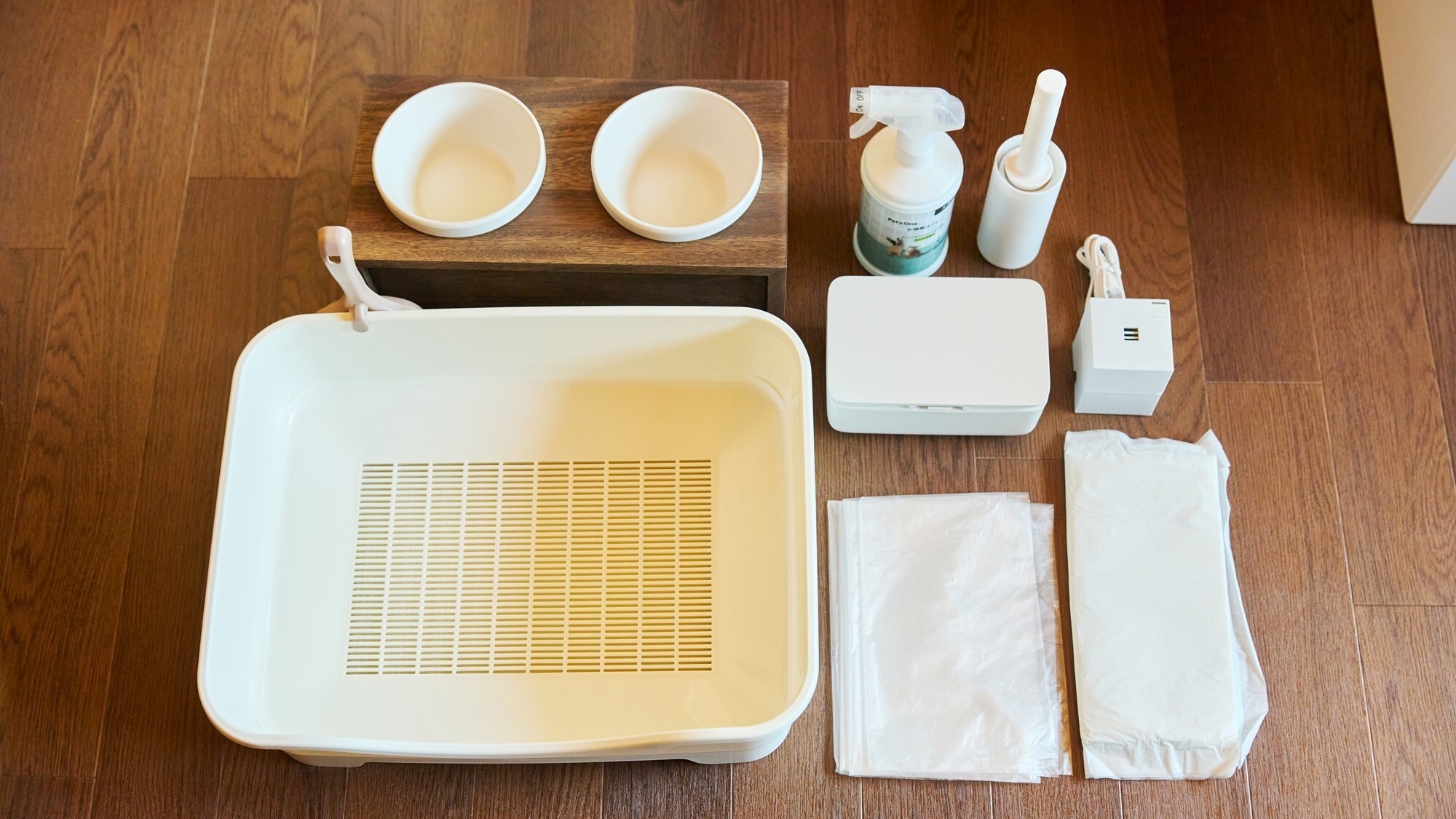 [愛猫専用アメニティ]LODGE Bには、愛猫専用のアメニティが充実しております。