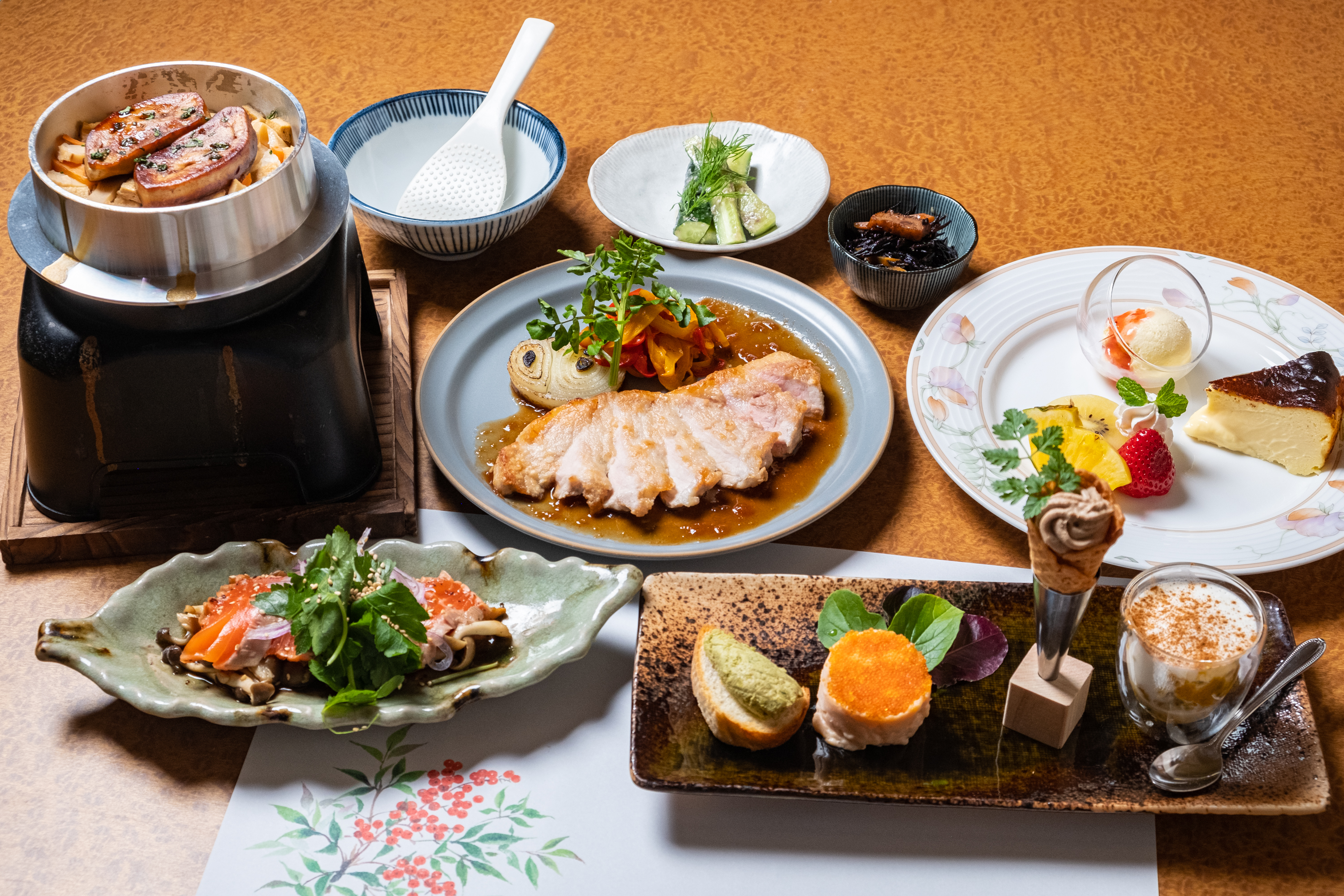 河口湖で食事が美味しいペンション