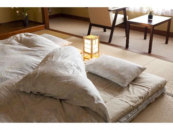 Enjoy a good night's sleep on a fluffy futon