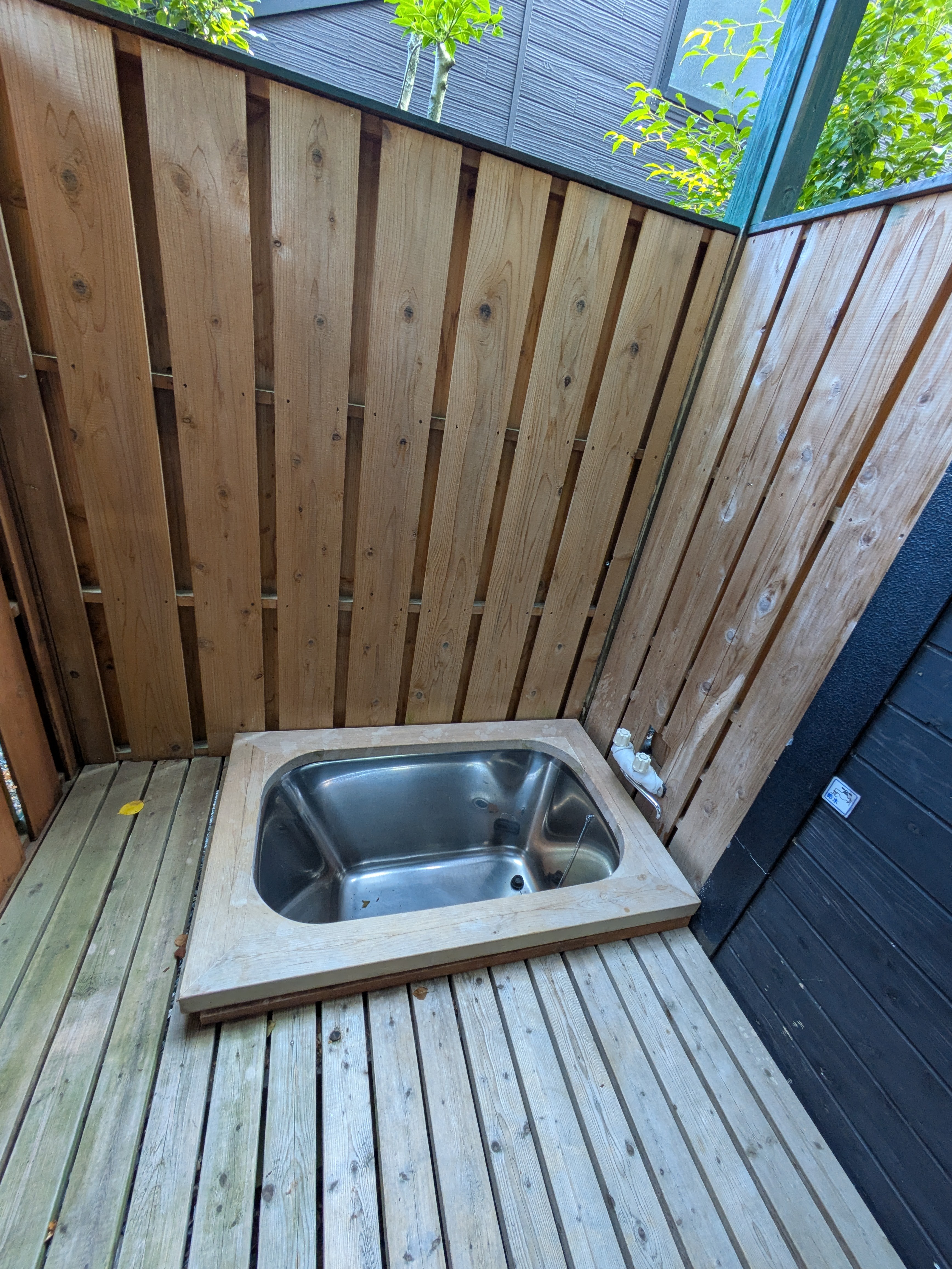 A棟一部ひのきの露天風呂