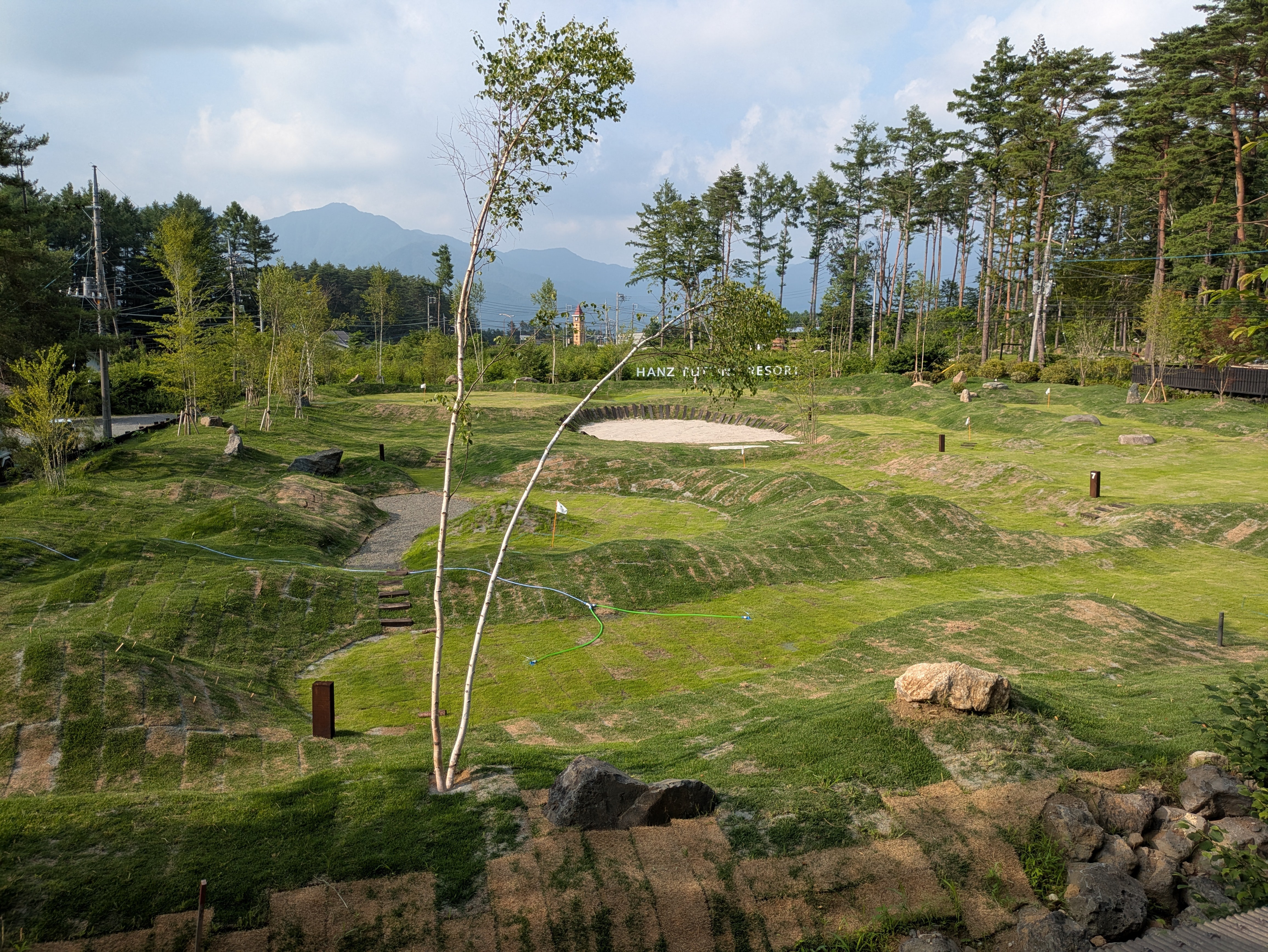 A棟2階より北側の風景