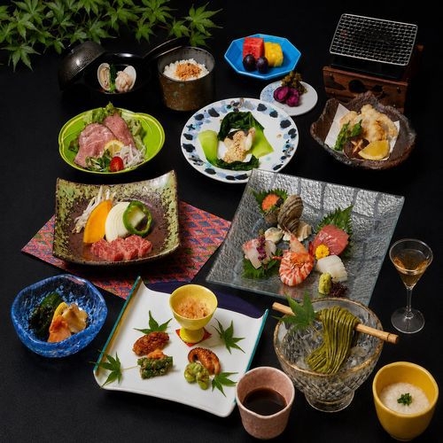 旬の食材を活かした心暖まるお料理!特別な日の思い出にもどうぞ夏の彩り懐石コース!!
