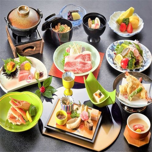 当館料理長イチ押し!!温泉情緒を楽しみながら心身ともにリフレッシュ!冬のかほり懐石コース!! 