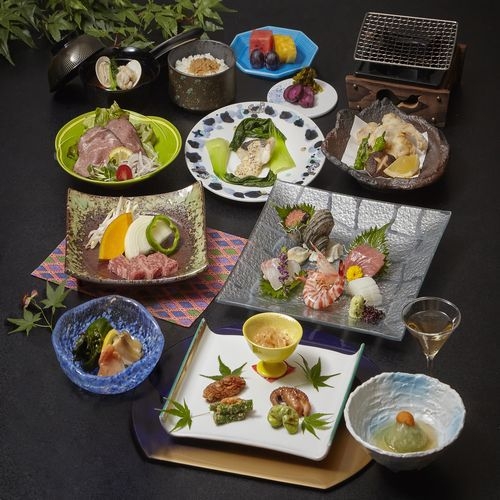 旬の食材を活かした心暖まるお料理!特別な日の思い出にもどうぞ夏の彩り懐石コース!!