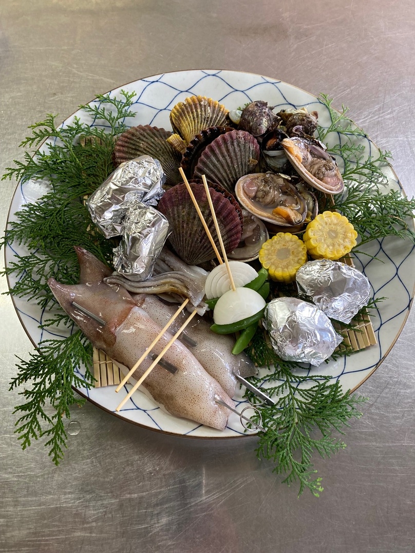 【お手頃＊残酷焼き】サザエ 大アサリ アッパッパ貝等 焼きながらアツアツをほおばる幸せ♪