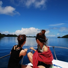 伊勢湾口をクルージング♪潮風は最高に気持ちいい♪
