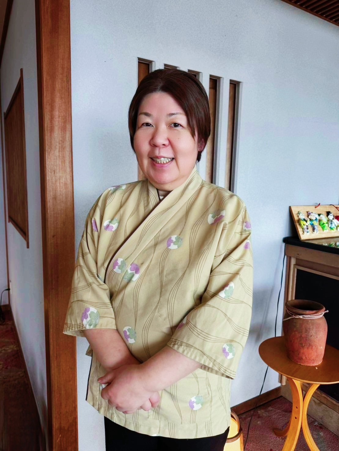 ペットに寄り添う、代表のおかみです。