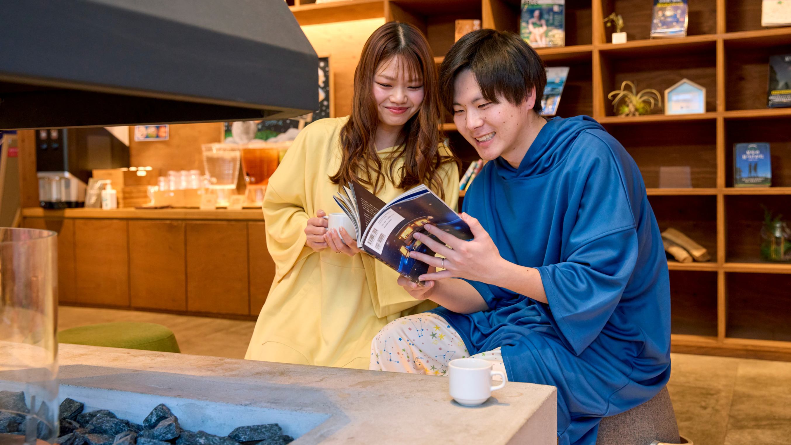 【平日限定】１８時以降レイトチェックインだからお得！温泉とおふろcafeで日頃の疲れを癒そう☆朝食付