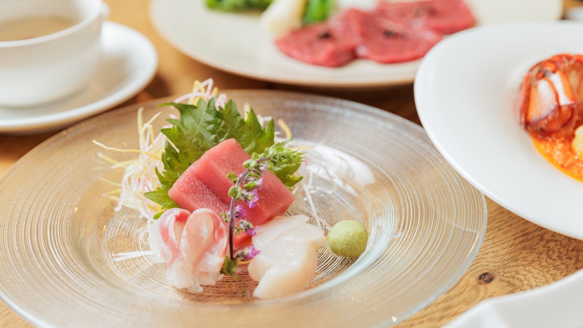 【平日／カジュアル】道産牛と季節野菜の溶岩プレート焼きなど旬の食材を使った創作コース☆飲み放題付