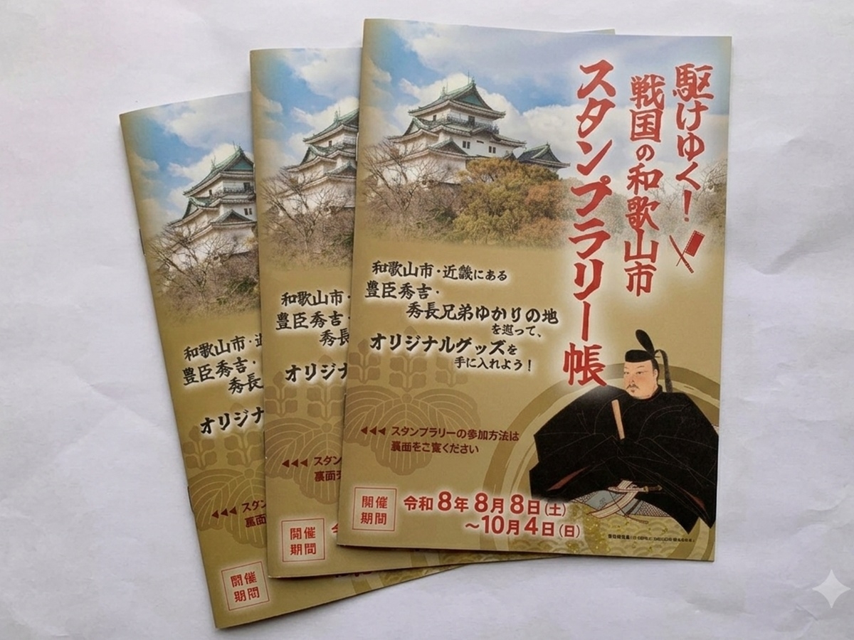【8/8〜10/4限定】豊臣兄弟ゆかりの地巡り♪スタンプラリー専用冊子特典付★歴史と街歩き(素泊)