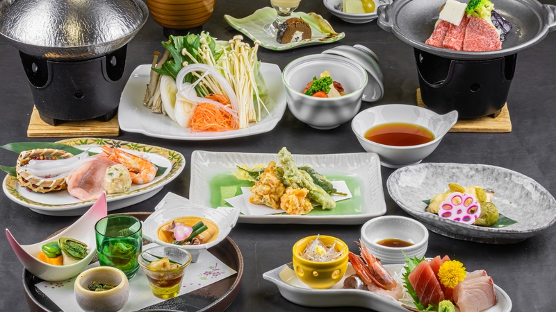 【基】迷ったらコレ!!スタンダード宿泊ぷらん（^^♪ 〜華会席膳〜 四季の味覚満載!!【基本プラン】