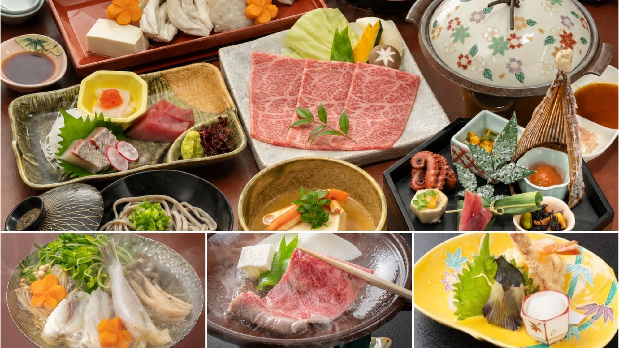 温泉旅行をもっと身近に！お手軽料金でもしっかり味わう味覚会席♪岡山和牛などを、お食事会場で…
