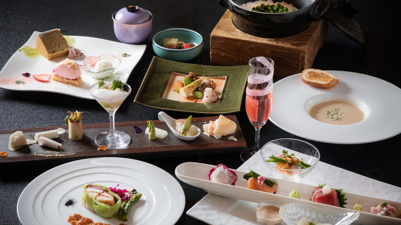 【旬のマグロ尽くし】＜3〜5月限定！鮪三昧＞半個室の食事処で朝食をより贅沢に／1泊2食