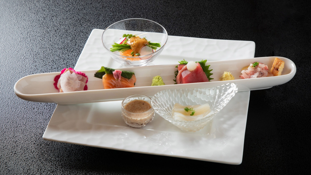 【10％OFF】【楽天スーパーSALE】半個室食事処で和洋創作会席を堪能／1泊2食