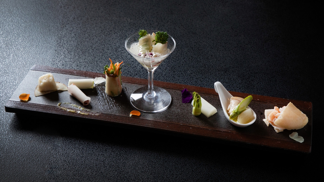 【10％OFF】【楽天スーパーSALE】半個室食事処で和洋創作会席を堪能／1泊2食