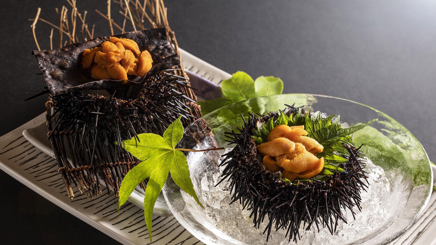 【6〜8月限定◇夏の贅沢】雲丹尽くし〜殻付き雲丹の食べ比べ＆雲丹ご飯で堪能／1泊2食