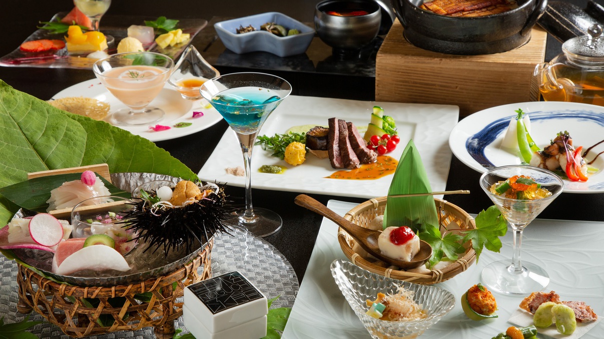 望楼ｎｏｇｕｃｈｉ函館 基本会席 個室食事処で和洋創作会席を堪能 22時間ステイでホテルステイを堪能 1泊2食 楽天トラベル