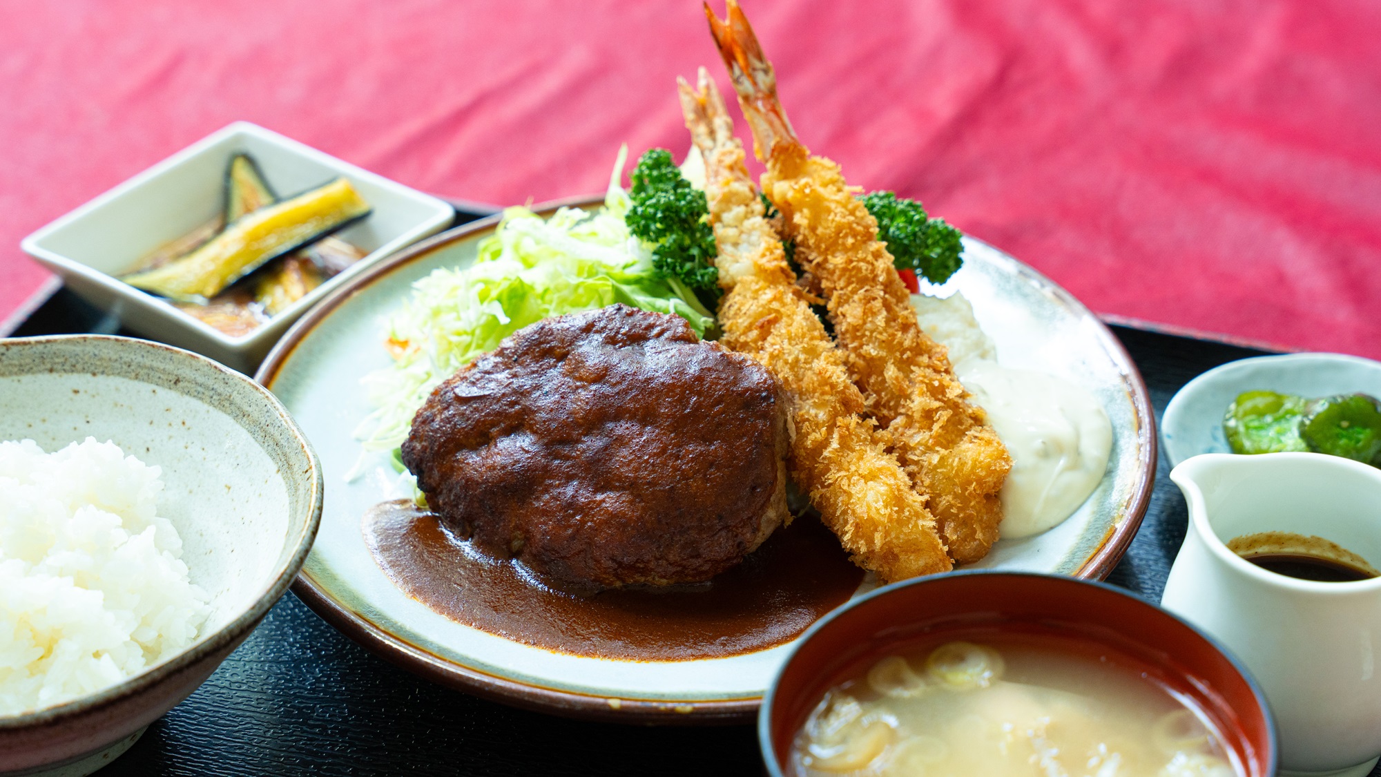 プラン用夕食セット（一例）