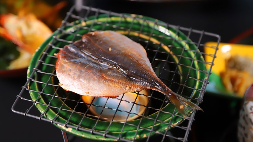 ある日の朝食一例：干物