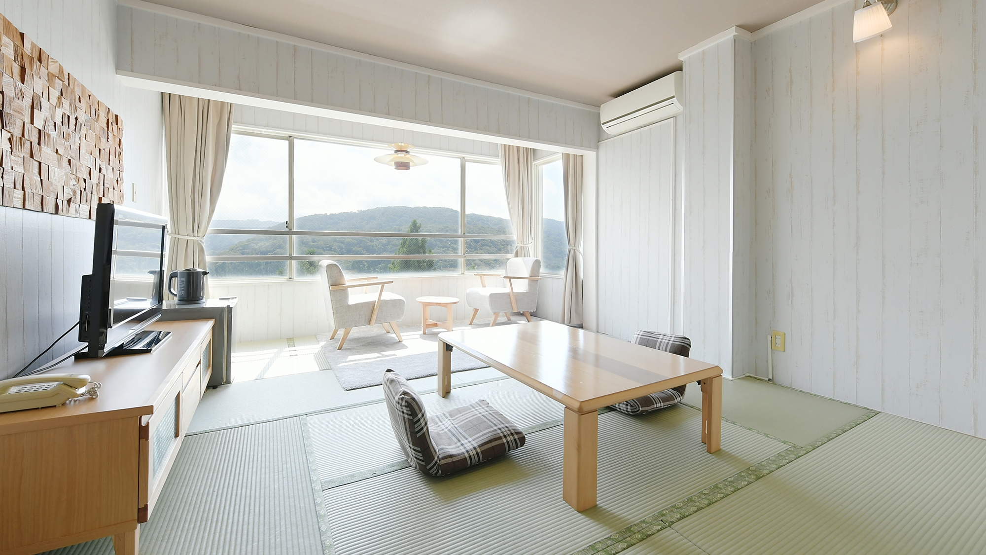 【和室】8～10畳★マウンテンビュー★清潔感を大切にしております。