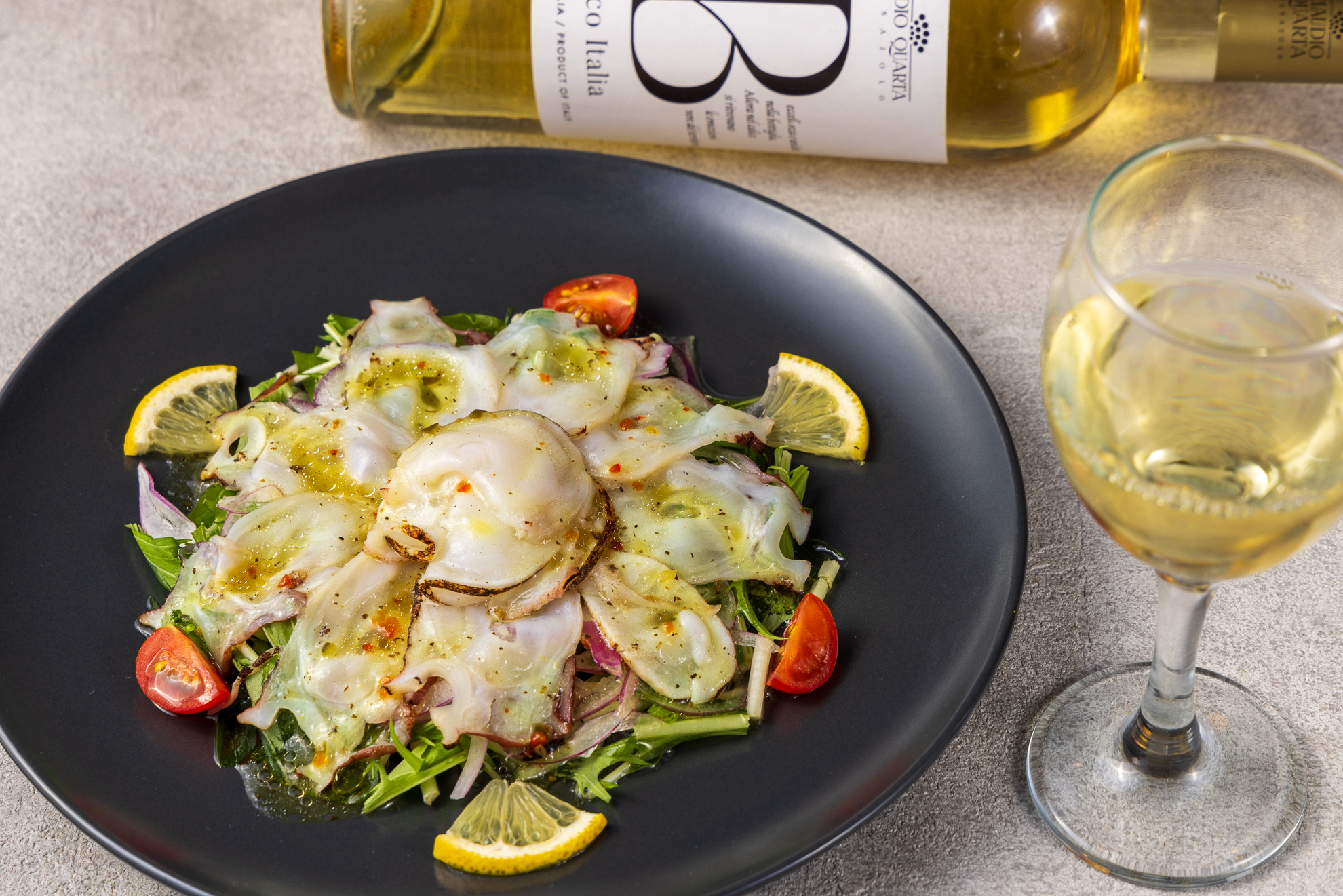 タコのカルパッチョ　※メニュー 一覧