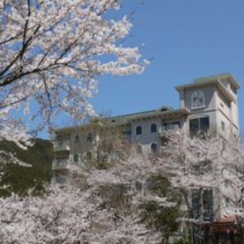 《外観》桜景色