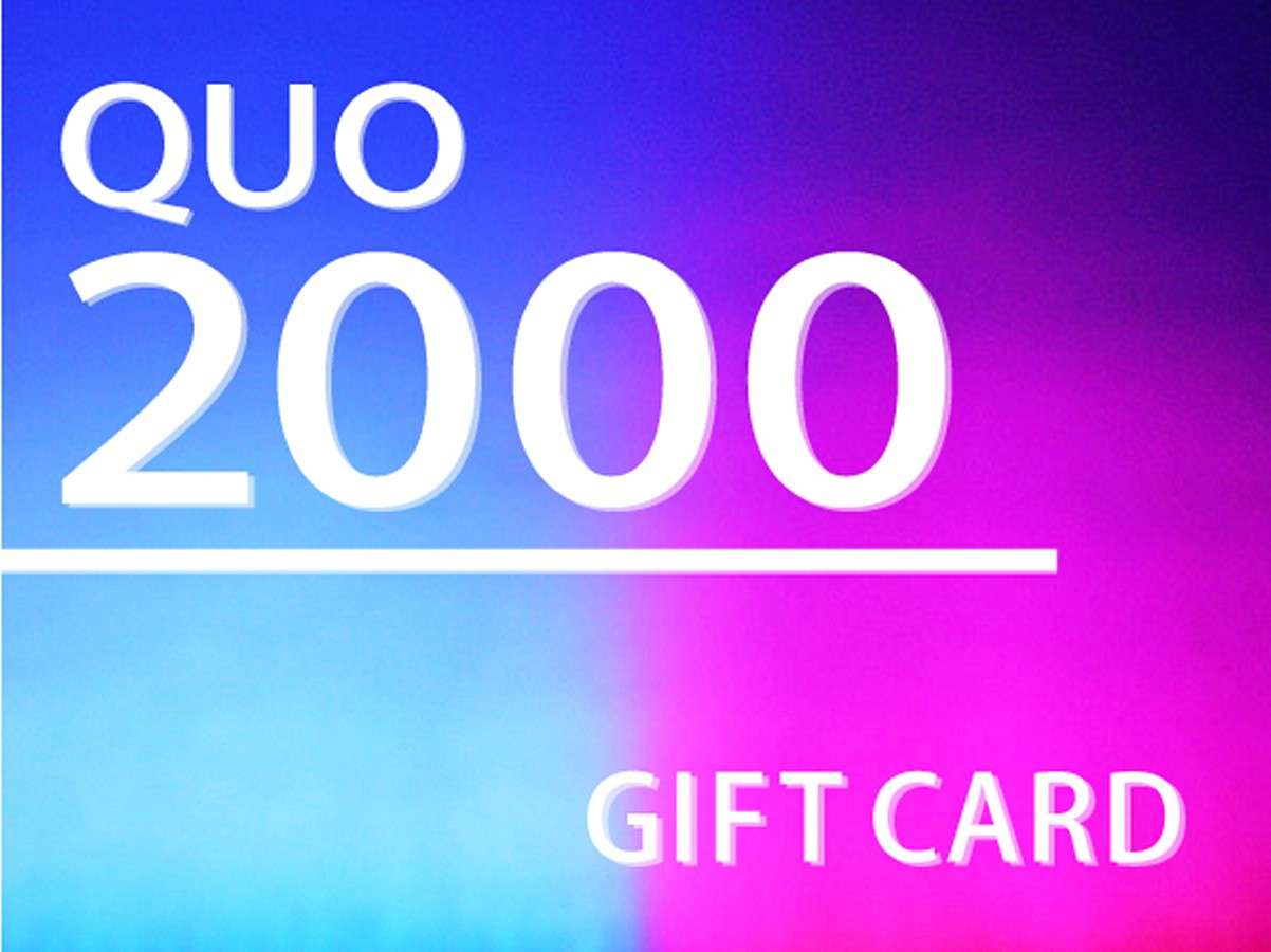 ＱＵＯカード２０００円