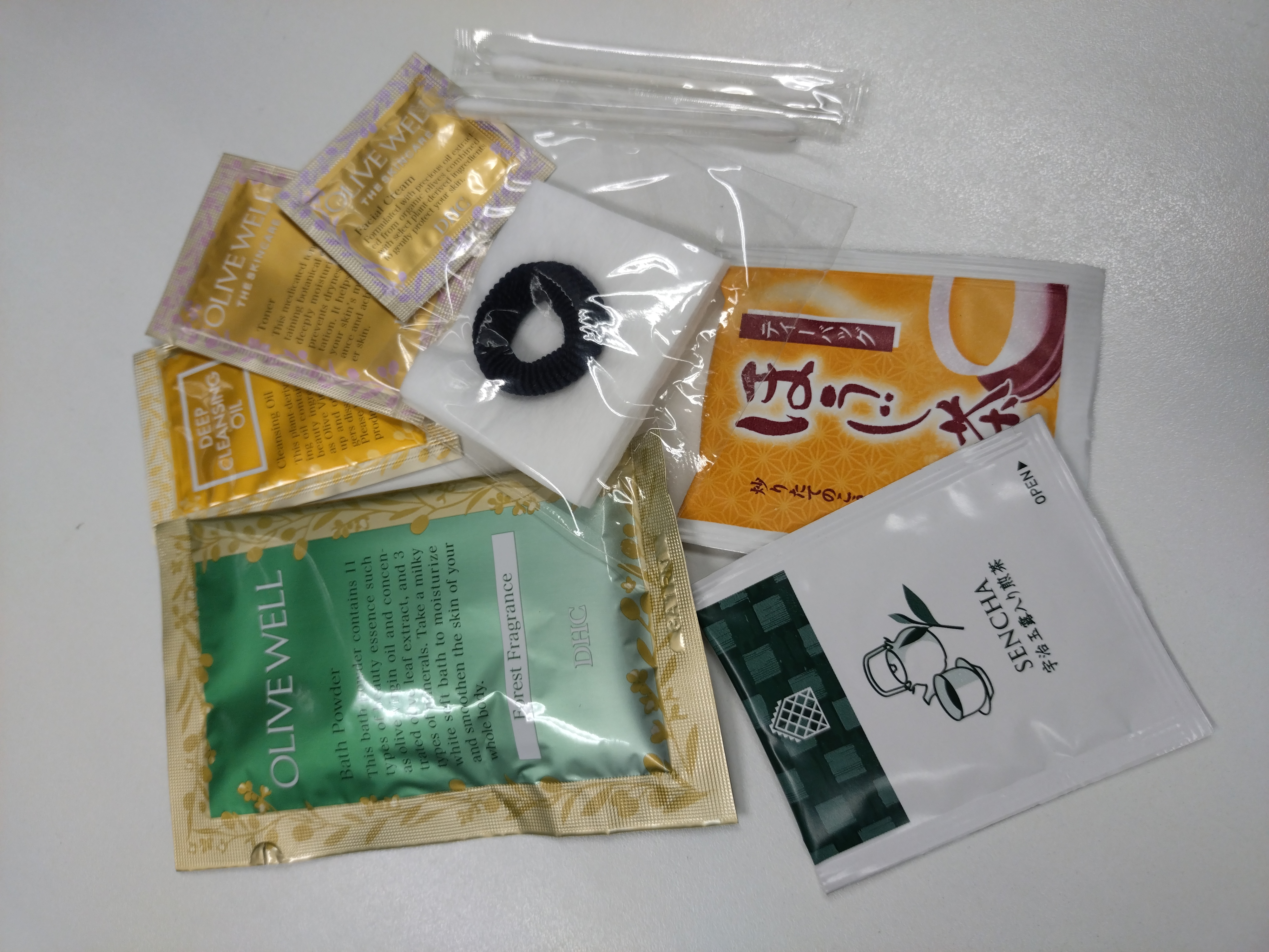 入浴剤や化粧水・乳液・クレンジングオイルもご用意しております♪