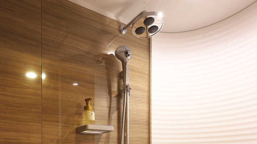 南館和洋室シャワー付き客室のシャワー1例