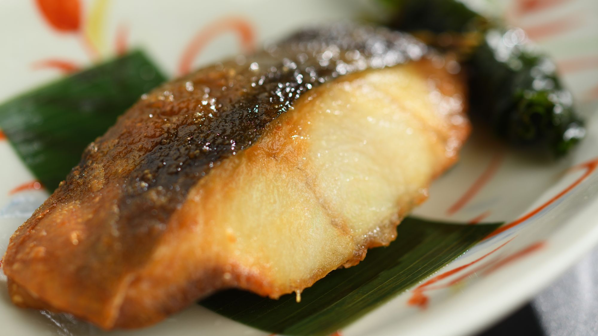 【朝食】　一例　焼き魚