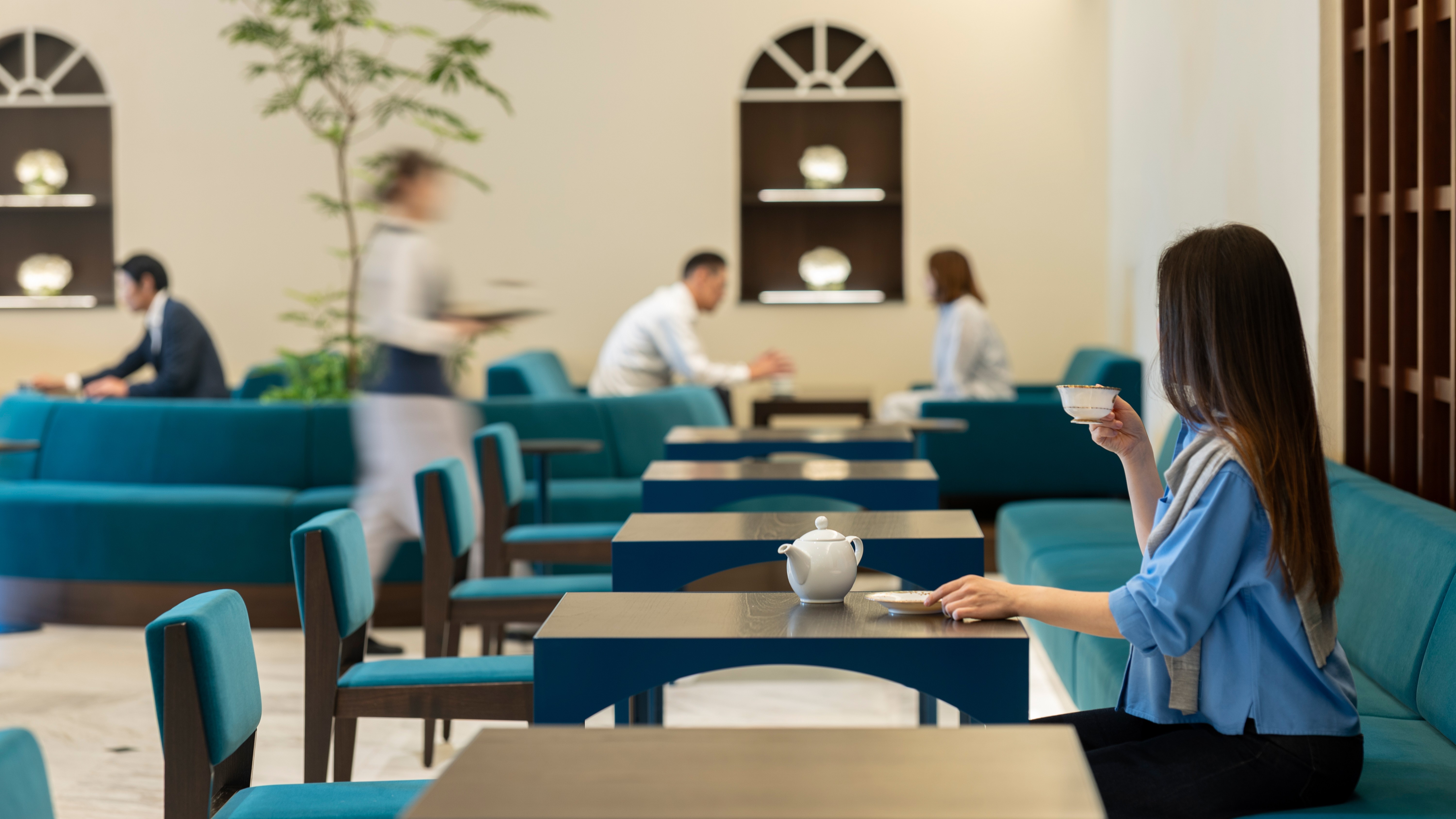 居留地をイメージしたカフェで観光の疲れをリフレッシュ