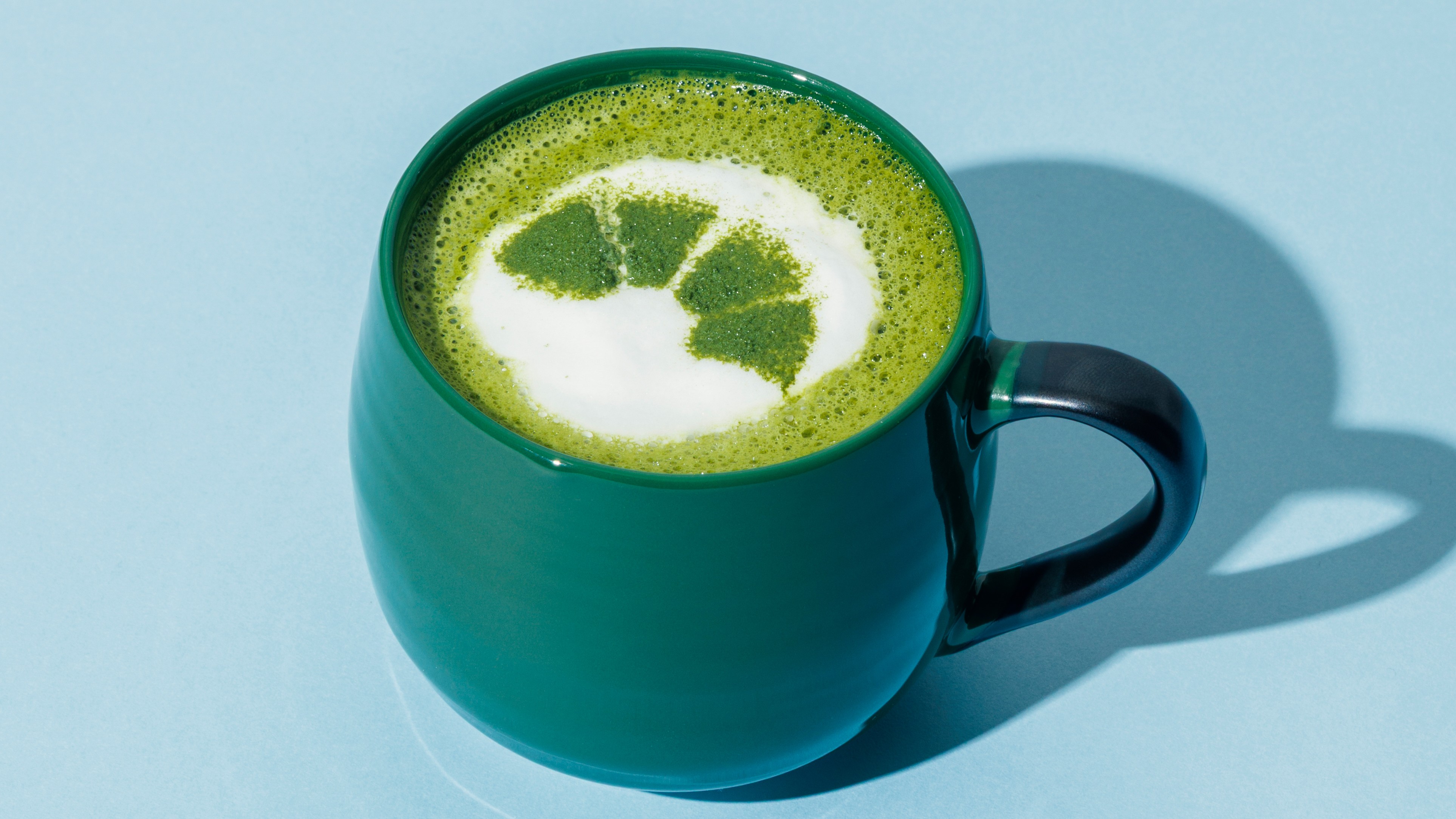 そのぎ茶ラテ　長崎の銘茶を使用