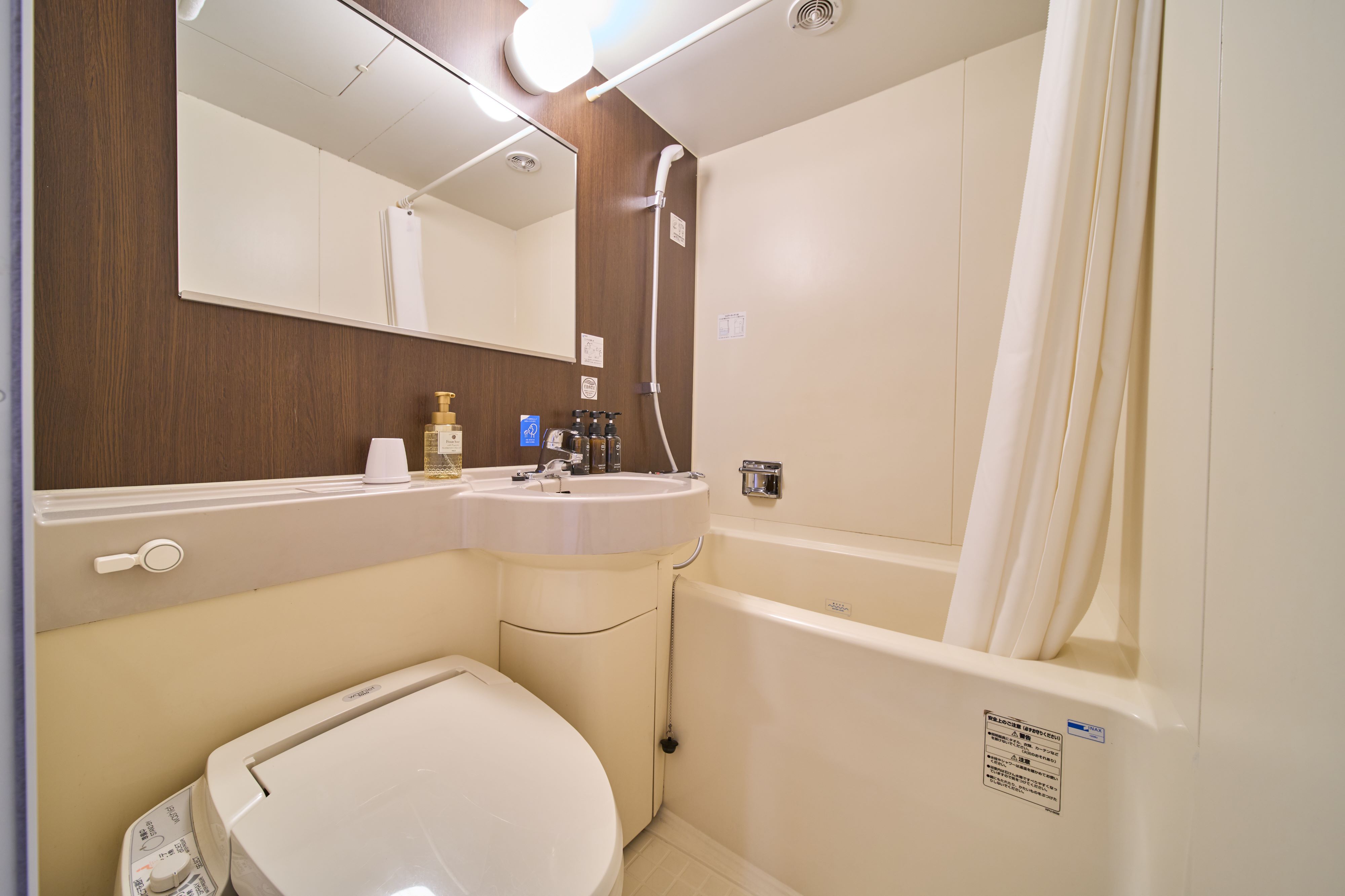 全室ユニットバスとなります。