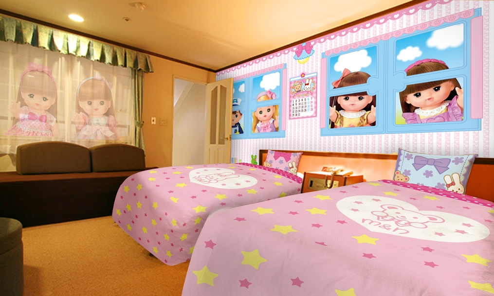 （1/23〜3/15）【メルちゃんなかよしルームプラン】1日2部屋限定※大浴場は改修工事の為利用不可