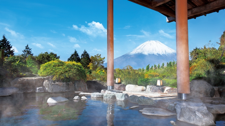  【楽天トラベルサマーSALE】富士山を望む美肌湯露天◆プレミアムビュッフェプラン「早期割引」