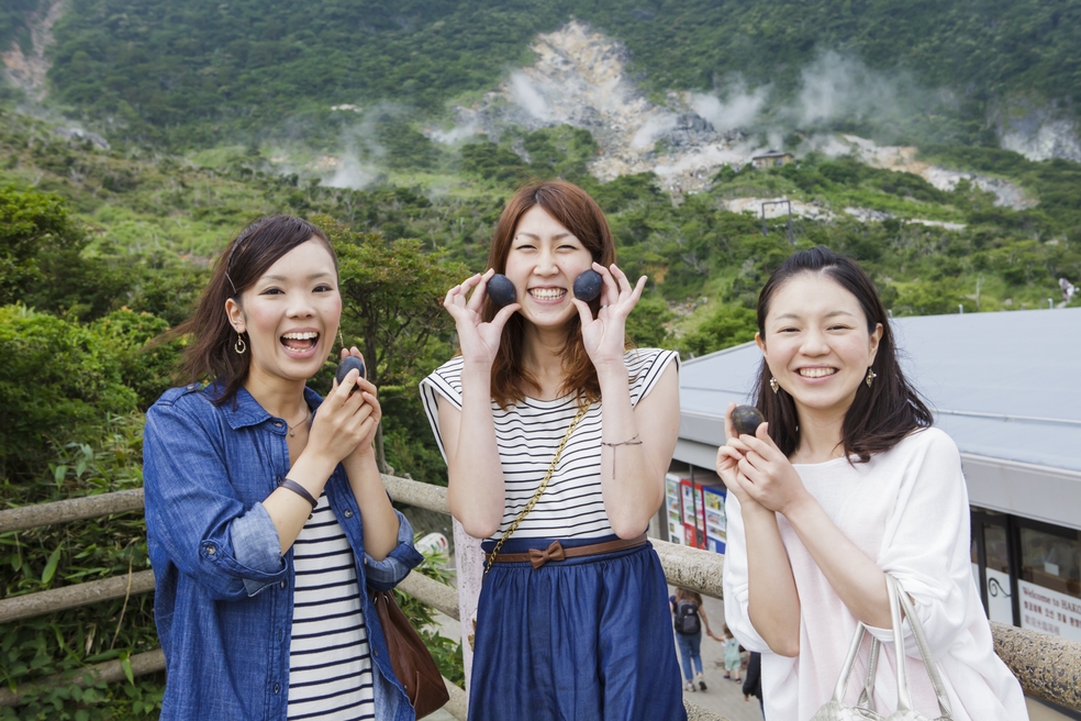 【直前割】大涌谷の黒たまご引換券付き！先着予約限定！箱根お得旅プラン