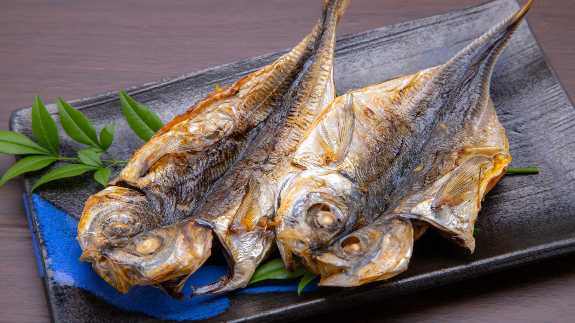 【朝食バイキング】地場の干物（季節料理の一例です）
