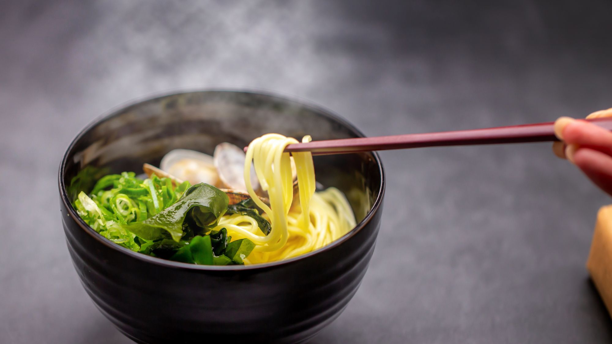 【夕食バイキング】アサリ出汁ラーメン