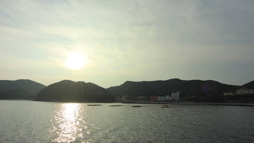 答志島の静かな海