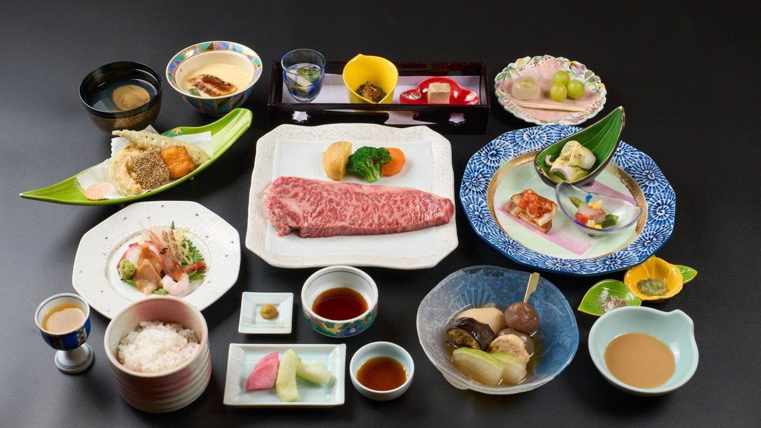 【2食付/グレードアップ】丹泉ホテル満喫プラン＋米沢牛サーロインステーキの贅沢プラン【個室食】
