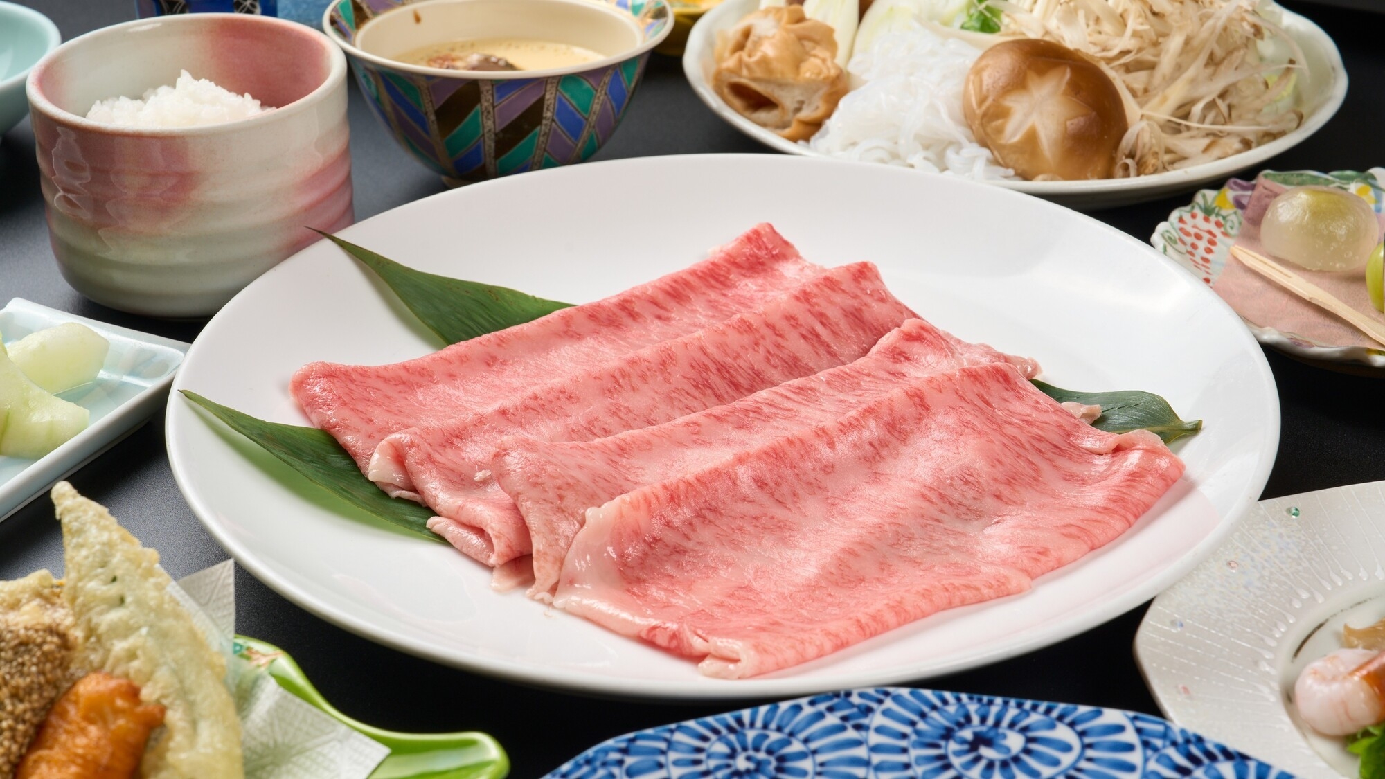 【2食付/グレードアップ】丹泉ホテル満喫プラン＋山形牛すき焼きorしゃぶしゃぶ付きプラン【会場食】