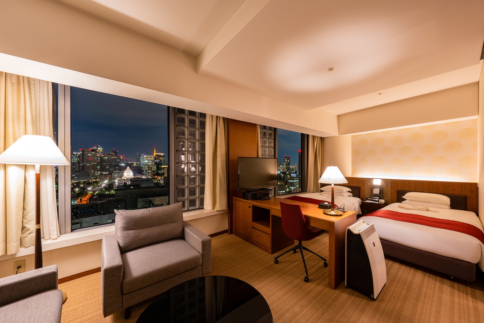 【最上階17階】デラックスツイン【朝食付】