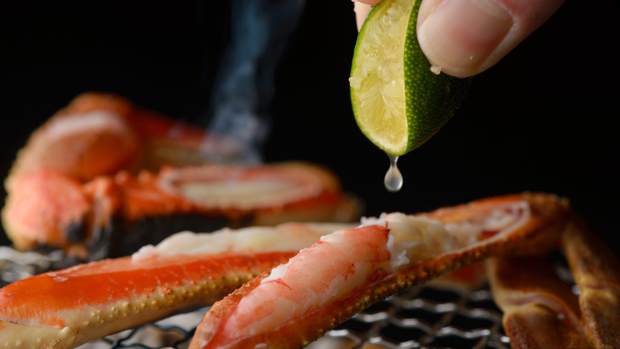 【蟹フルコース×温泉露天風呂付きor温泉内湯付き客室／会場食】７種の蟹料理♪蟹姿・焼がに・かに刺など