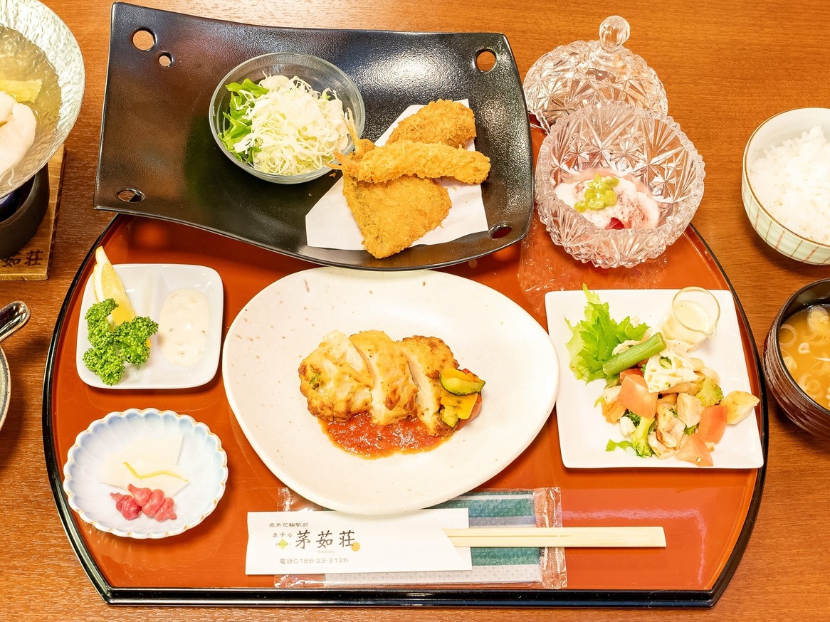 【ビジネス定食☆2食付】お得な価格で出張応援！ごはん味噌汁お代わり自由