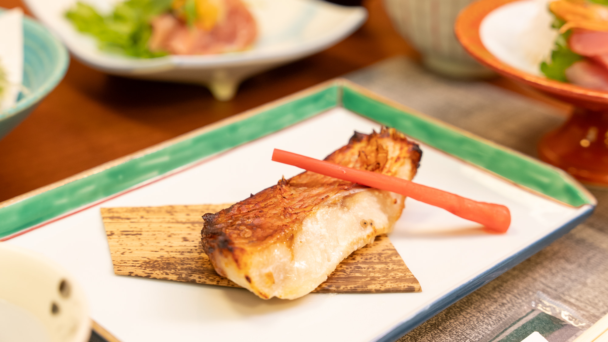 【夕食：きりたんぽ鍋付プラン】赤魚塩麹焼き（一例）
