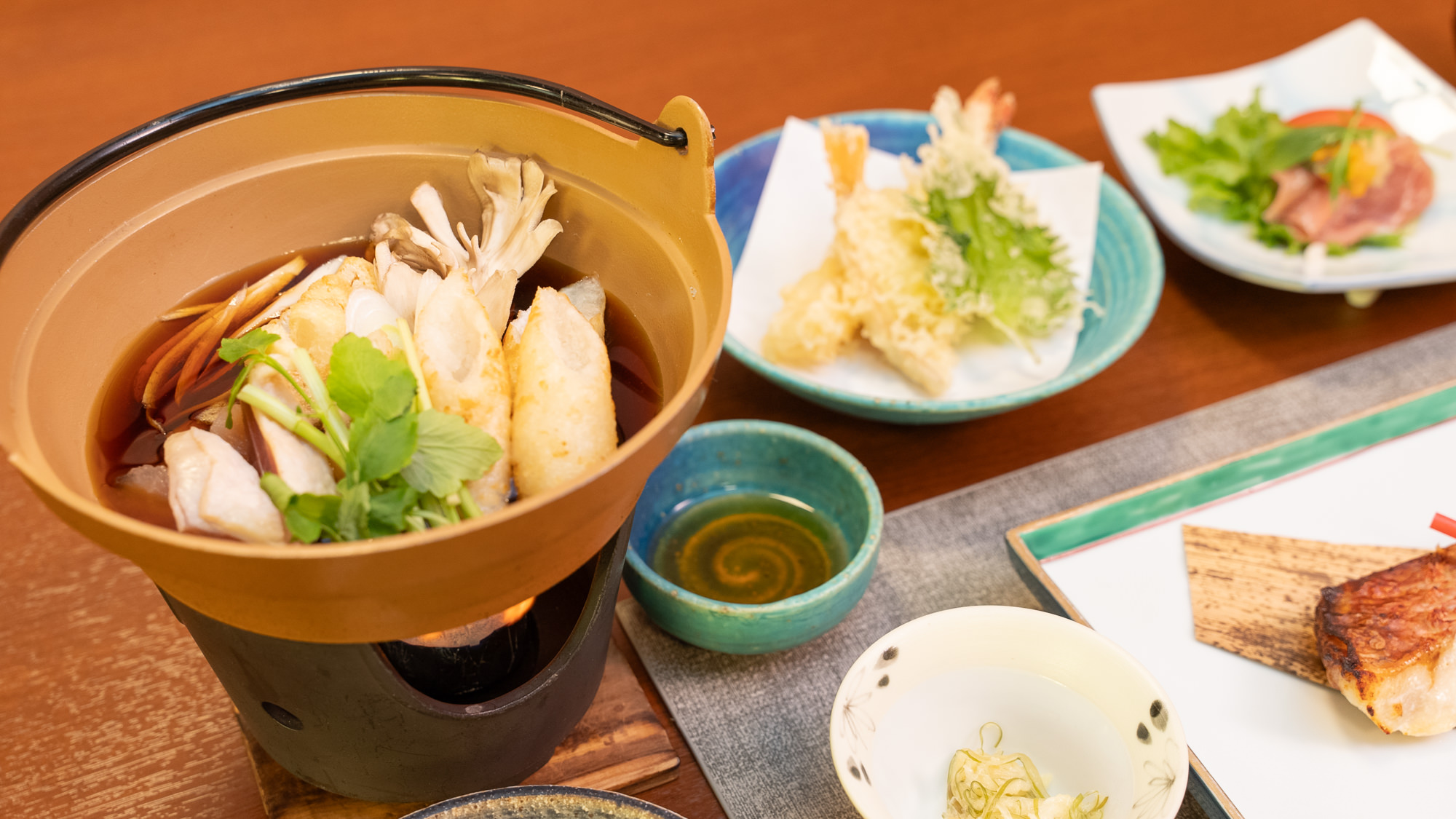 【夕食：きりたんぽ鍋付プラン】鹿角発祥のきりたんぽをご堪能下さい